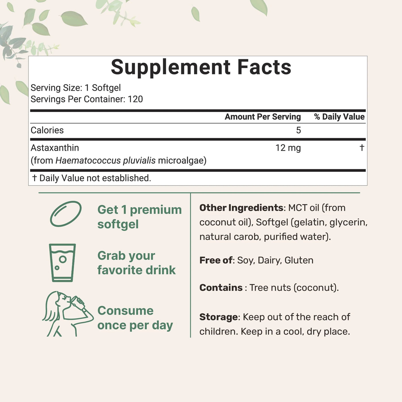 Allure Effects Natural Skin Supplement